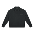 Unisex Boxy Quarter-Zip Sweatshirt
