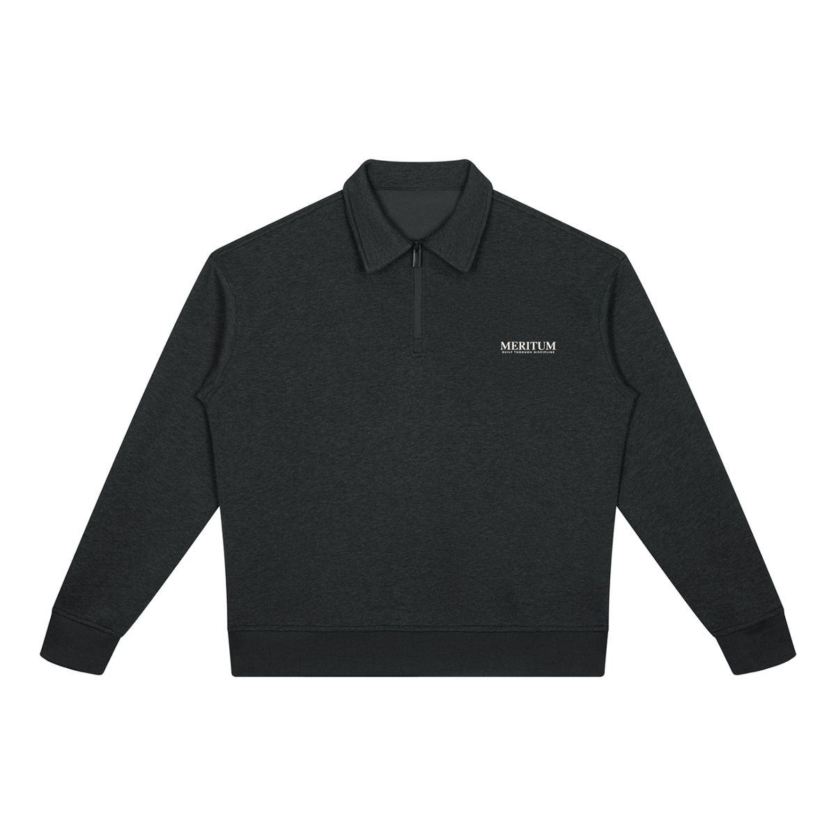 Unisex Boxy Quarter-Zip Sweatshirt